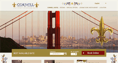 Desktop Screenshot of cornellhotel.com